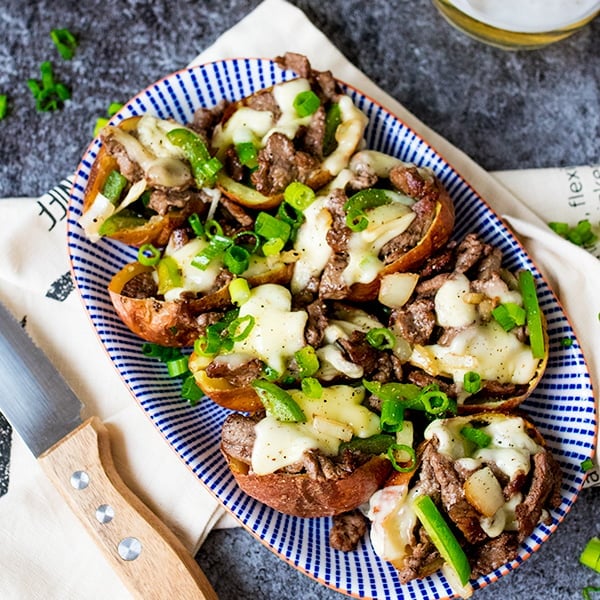 cheesesteak potato skins 5