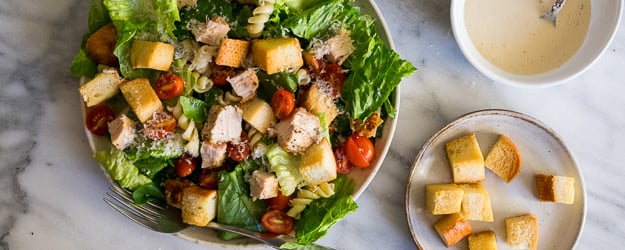 chicken caesar pasta salad 1