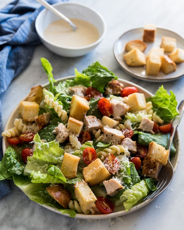 chicken caesar pasta salad 2