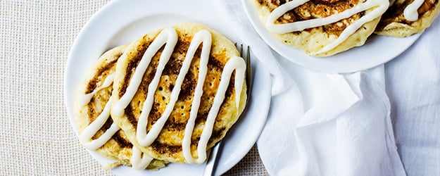 cinnamon roll pancakes 1