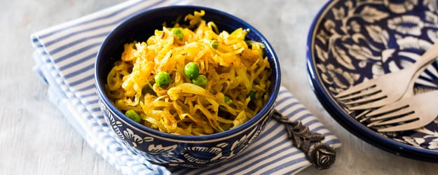 indian fried cabbage 1