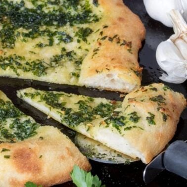 pizza garlic bread