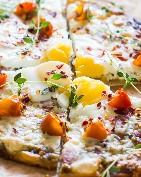 bacon egg breakfast pizza 2