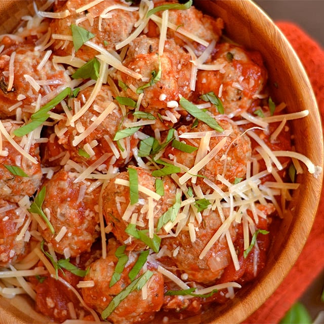 turkey parmesan meatballs 6