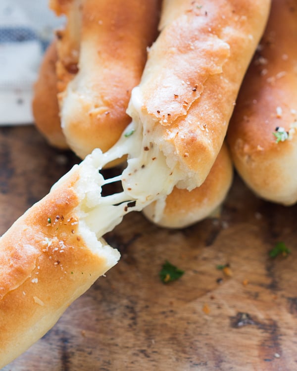 cheese stuffed garlic breadsticks 2