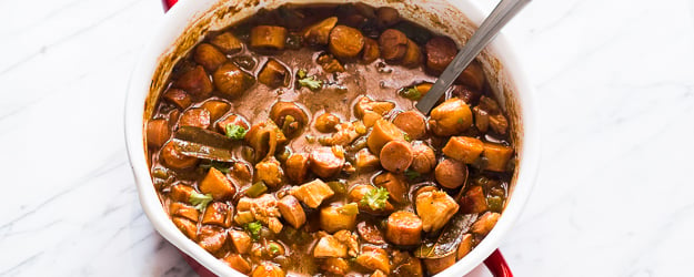 chicken sausage gumbo 1