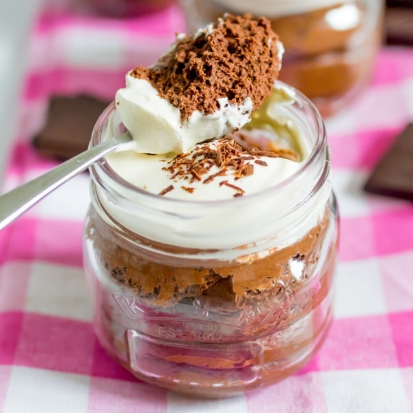chocolate mousse whipped cream 5