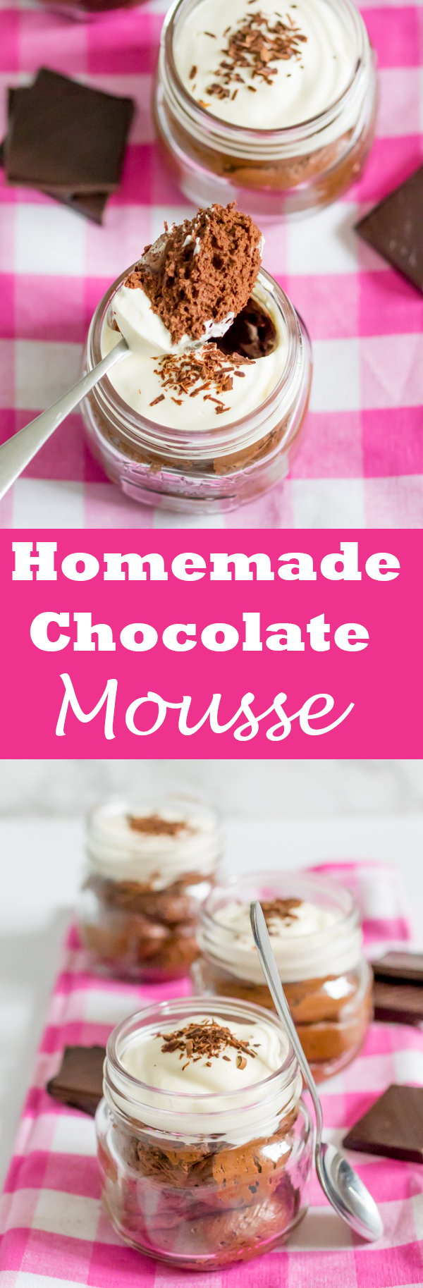 chocolate mousse whipped cream pin