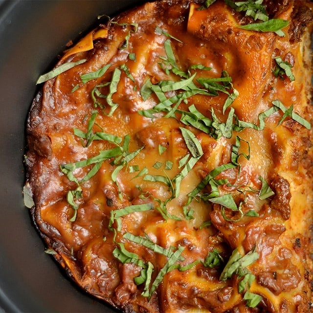 slow cooker lasagna 3