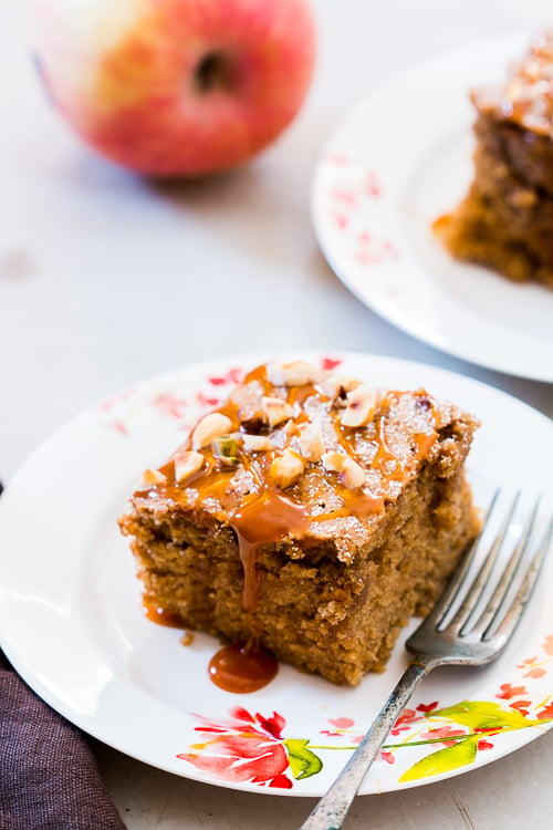 spiced applesauce cake 2