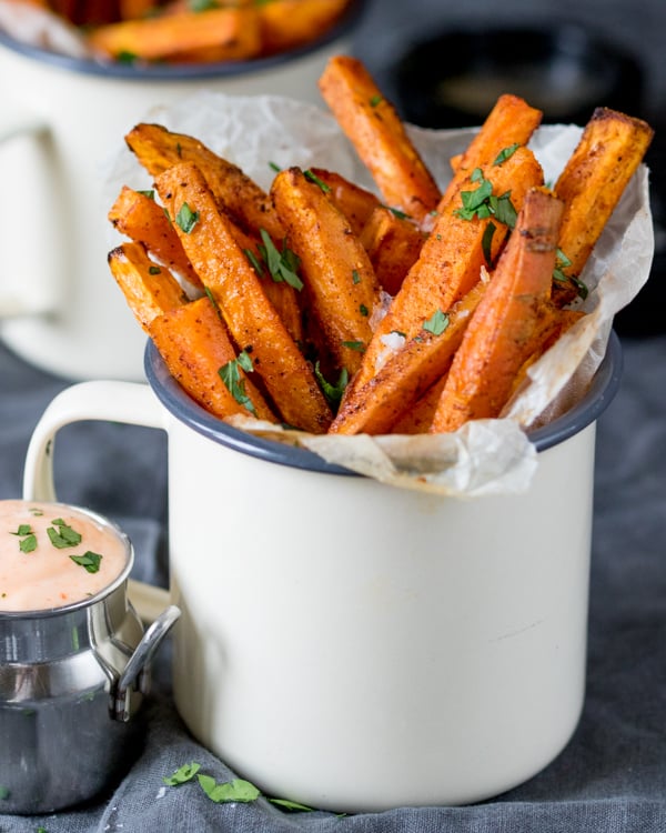 baked sweet potato fries 3