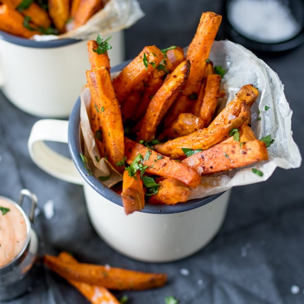 Healthy Sweet Potato Fries Recipe