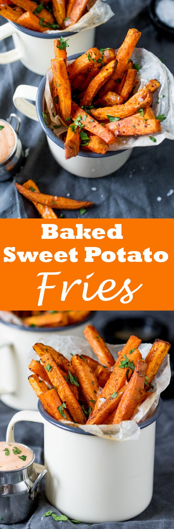 baked sweet potato fries pin