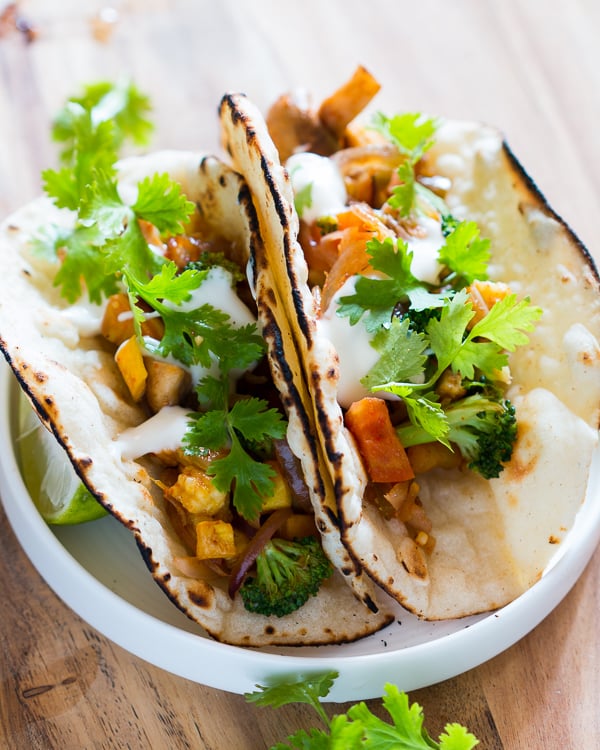 healthy vegetarian tacos 3