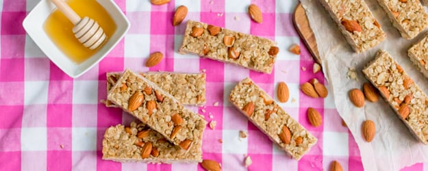 no bake honey granola bars 1