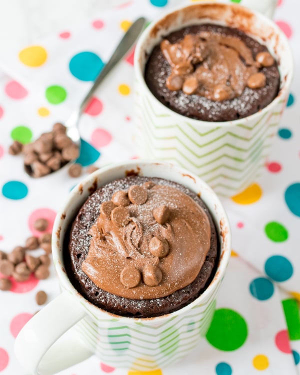 nutella mug cake 4