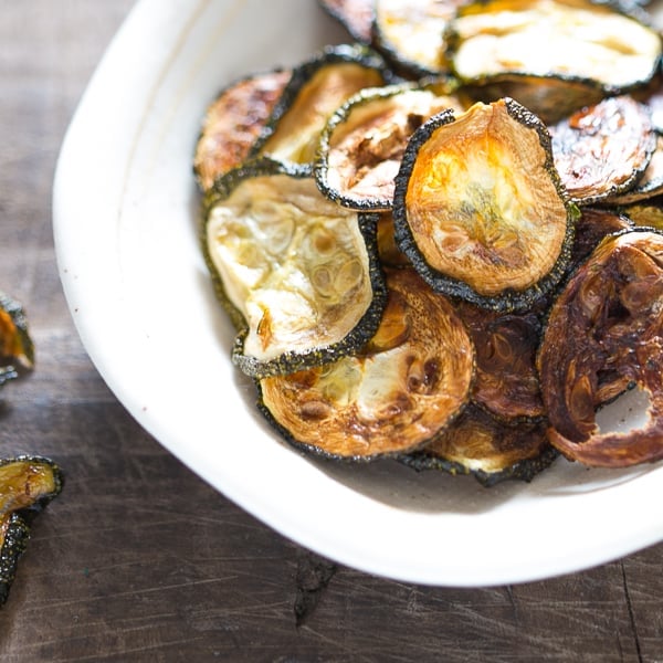 baked zucchini chips 4