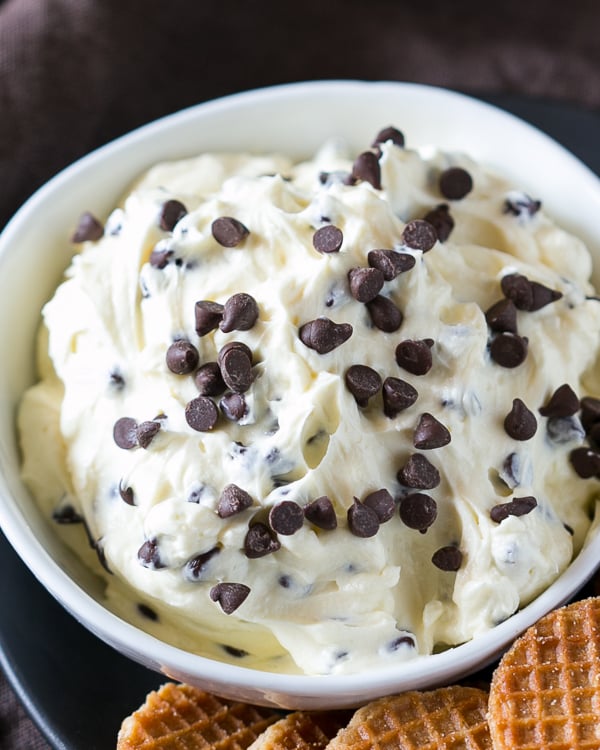 chocolate chip cheesecake dip 3