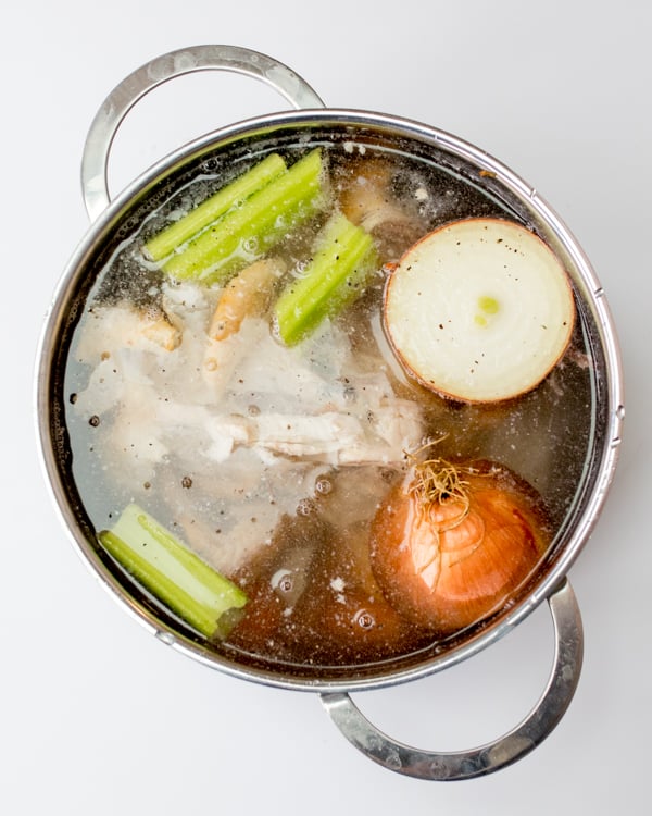 how to make chicken stock 4