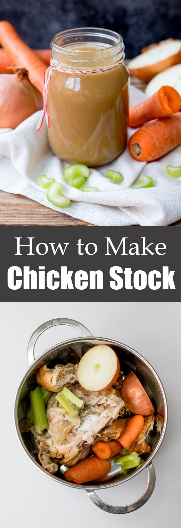 how to make chicken stock pin