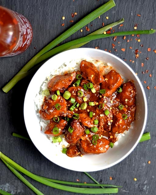 crock pot general tso chicken