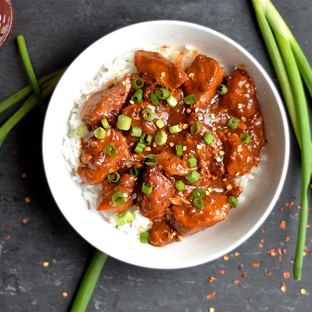 easy homemade general tso chicken