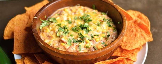 instant pot cheesy southwest corn bacon dip 1