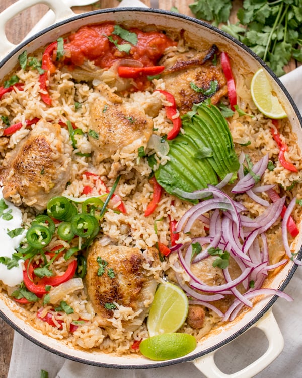 one pot mexican chicken rice 2