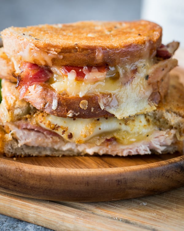 chicken bacon ranch grilled cheese 2