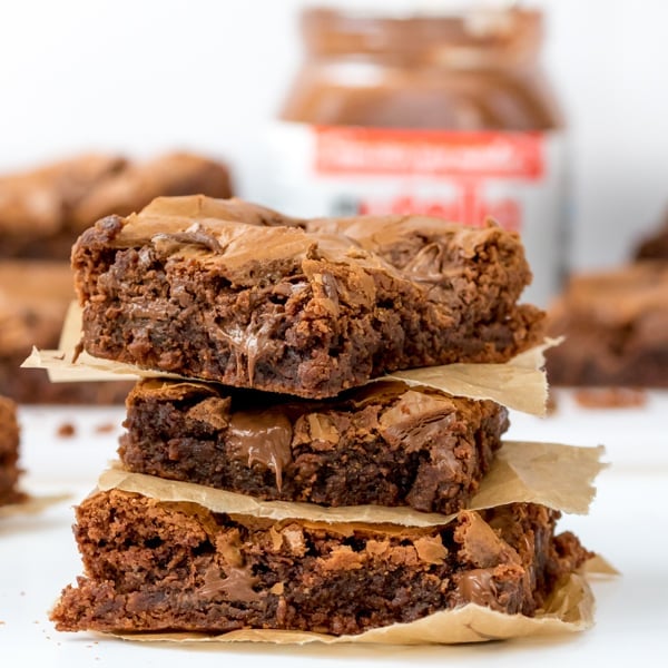 easy nutella brownies 5