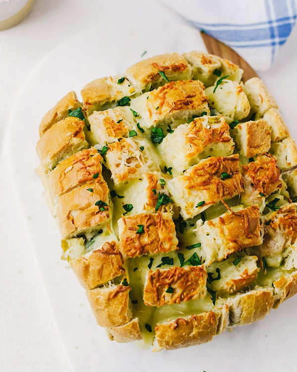 spinach artichoke pull apart bread 2