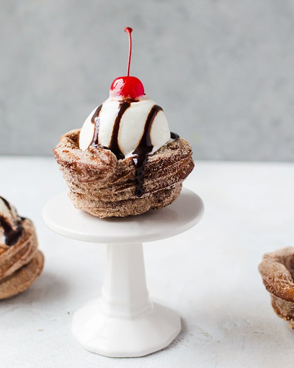 churro ice cream bowls 2