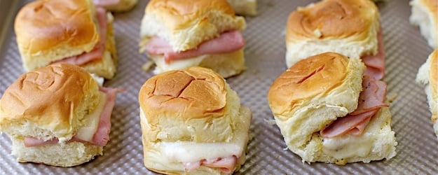 Mini Baked Ham Sandwiches Recipe