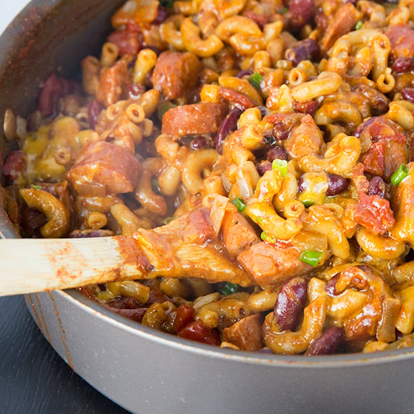 one pot spicy chili mac 5