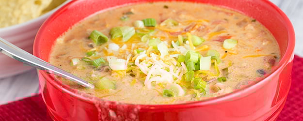 cheesy chicken enchilada soup 1