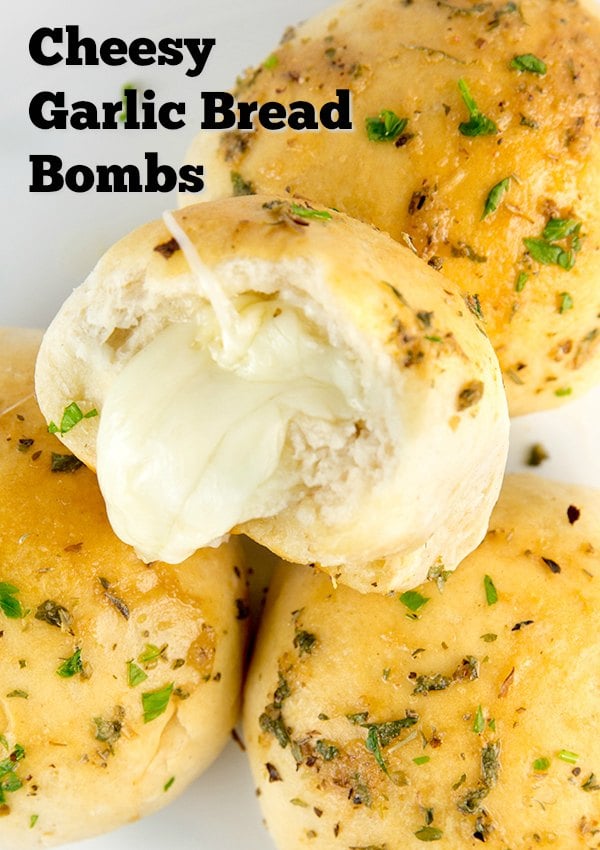 cheesy italian bread bombs 4