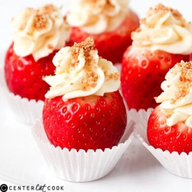 cheesecake stuffed strawberries