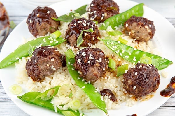 asian glazed meatballs 3