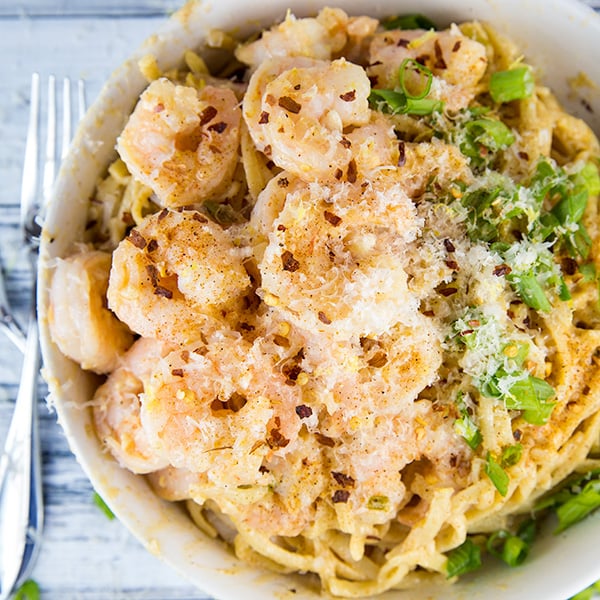 shrimp cajun pasta