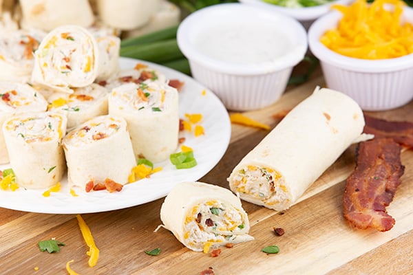 chicken bacon ranch pinwheels 5