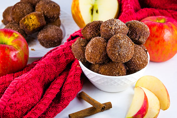 baked apple cider donut holes 4