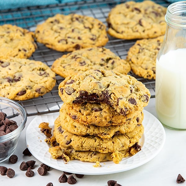 oatmeal chocolate chip cookies 7