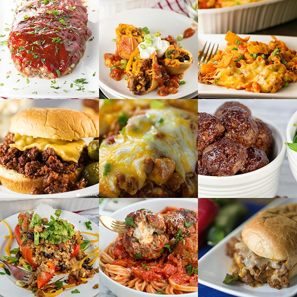 easy ground beef recipes for dinner