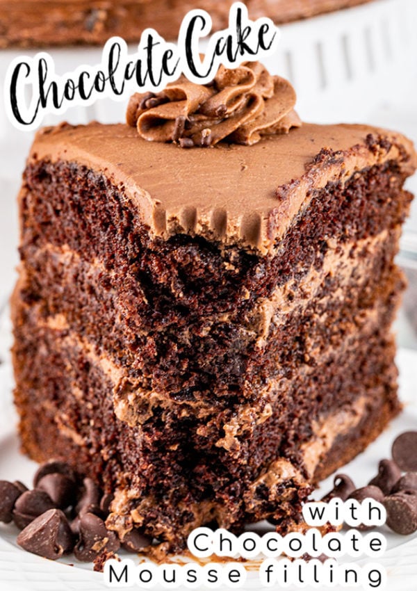 the best chocolate cake chocolate mousse 5