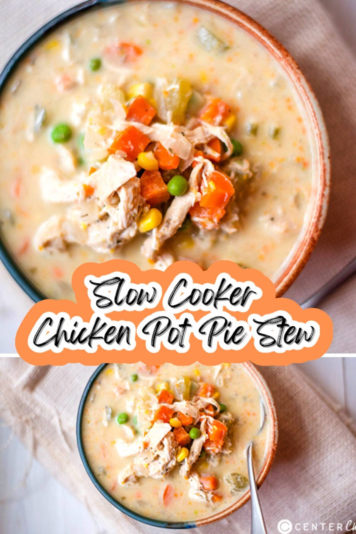 Healthy Chicken Pot Pie Soup