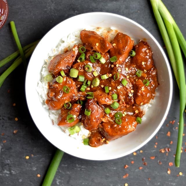 Slow Cooker General Tso's Chicken CenterCutCook