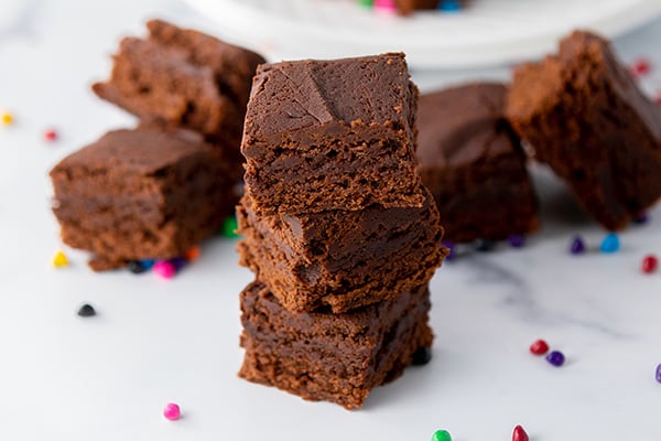 brownies with frosting