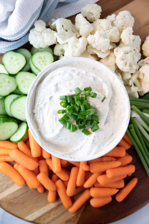 the best homemade ranch dip 3