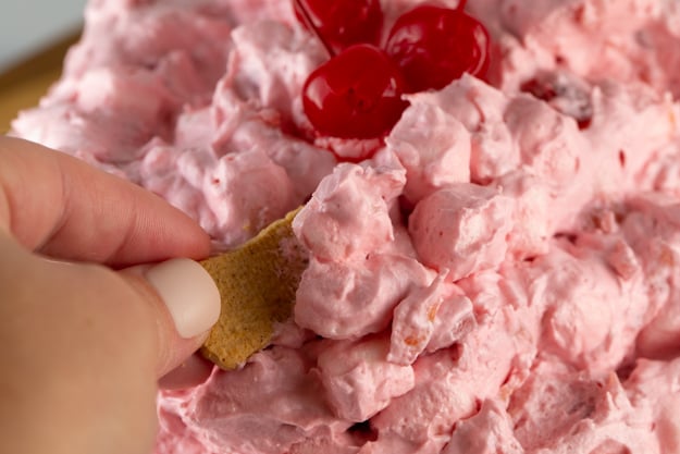easy-cherry-fluff-salad-2.jpg easy cherry fluff salad