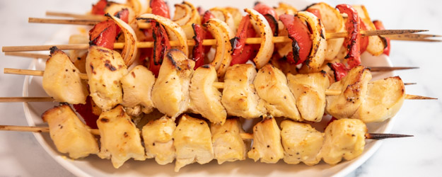 easy chicken skewers in the oven 1